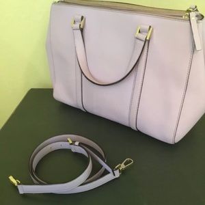 Kate Spade Lilac Leather Shoulder Strap Handbag